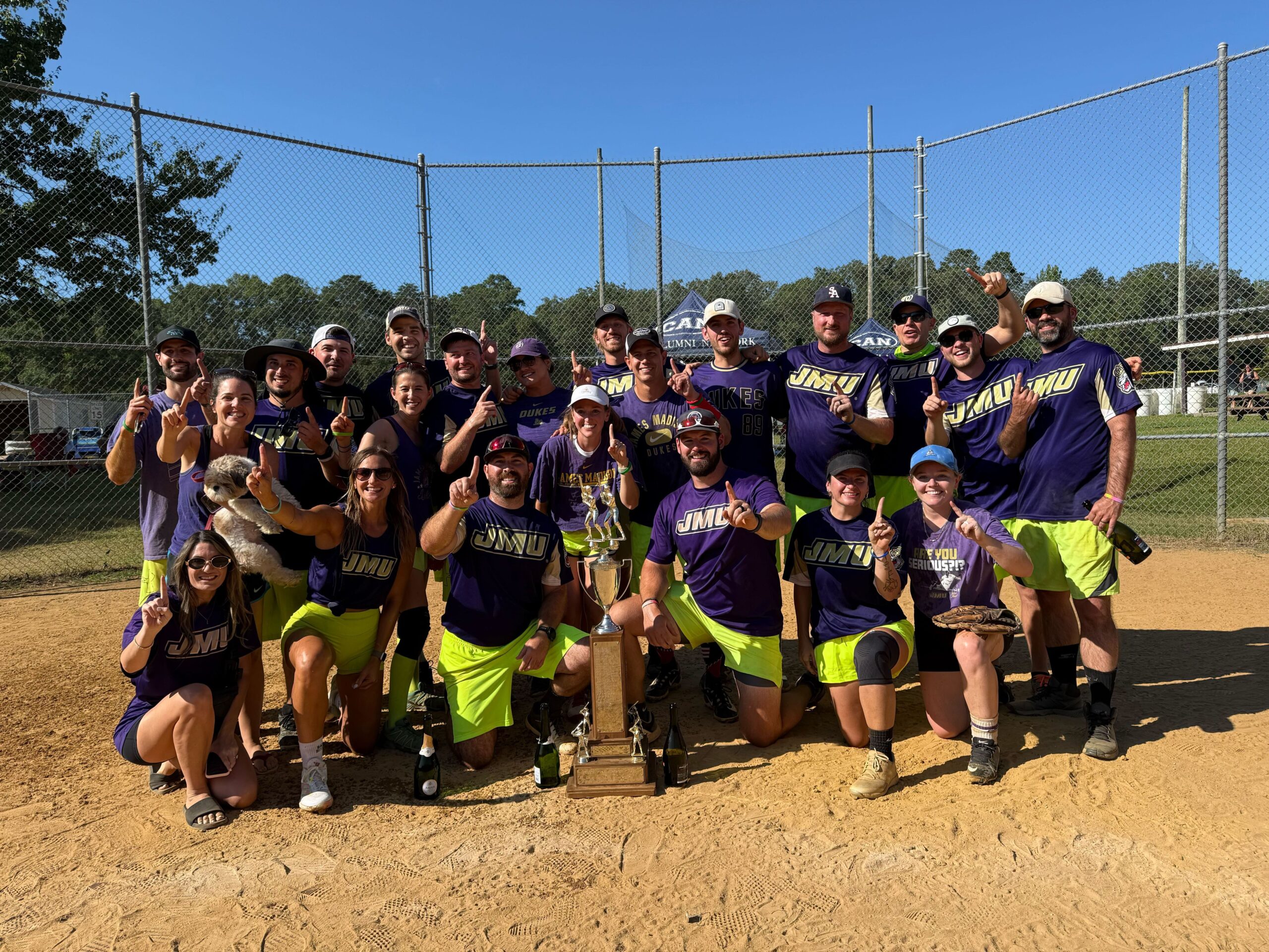 James Madison 2025 CAN Softball Champions
